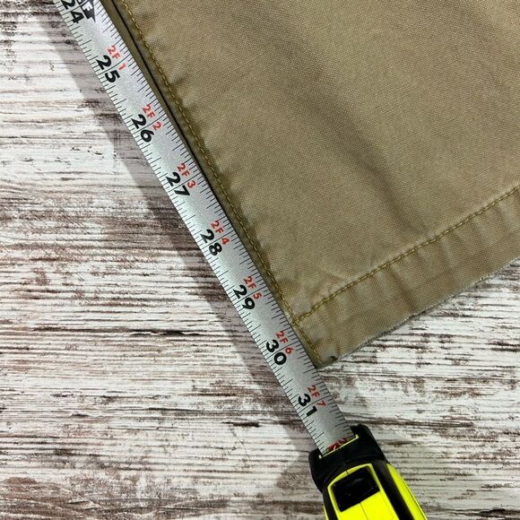 Men’s Gap 1969 09 Worker cargo pants khaki tan distressed straight Sz 31 x 30.5” - Picture 7 of 9